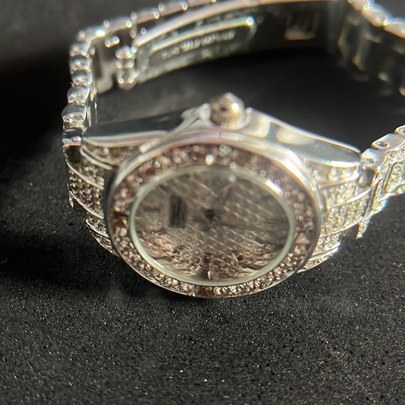 Suzanne Somers Crystal Embellished Quartz Watch  - AS IS main image 4